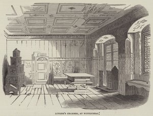 Chambre de Luther, à Wittenberg - English School